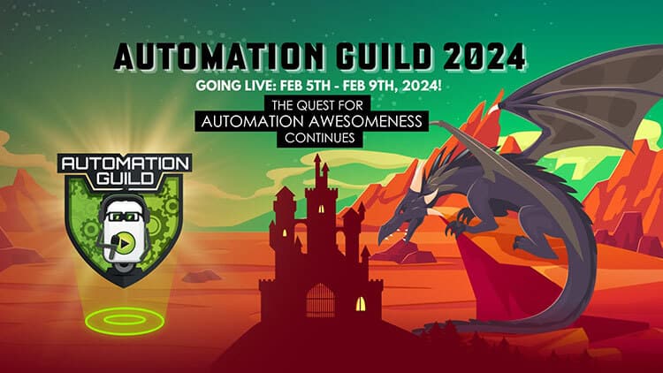 Automation Guild 2024 online event promo